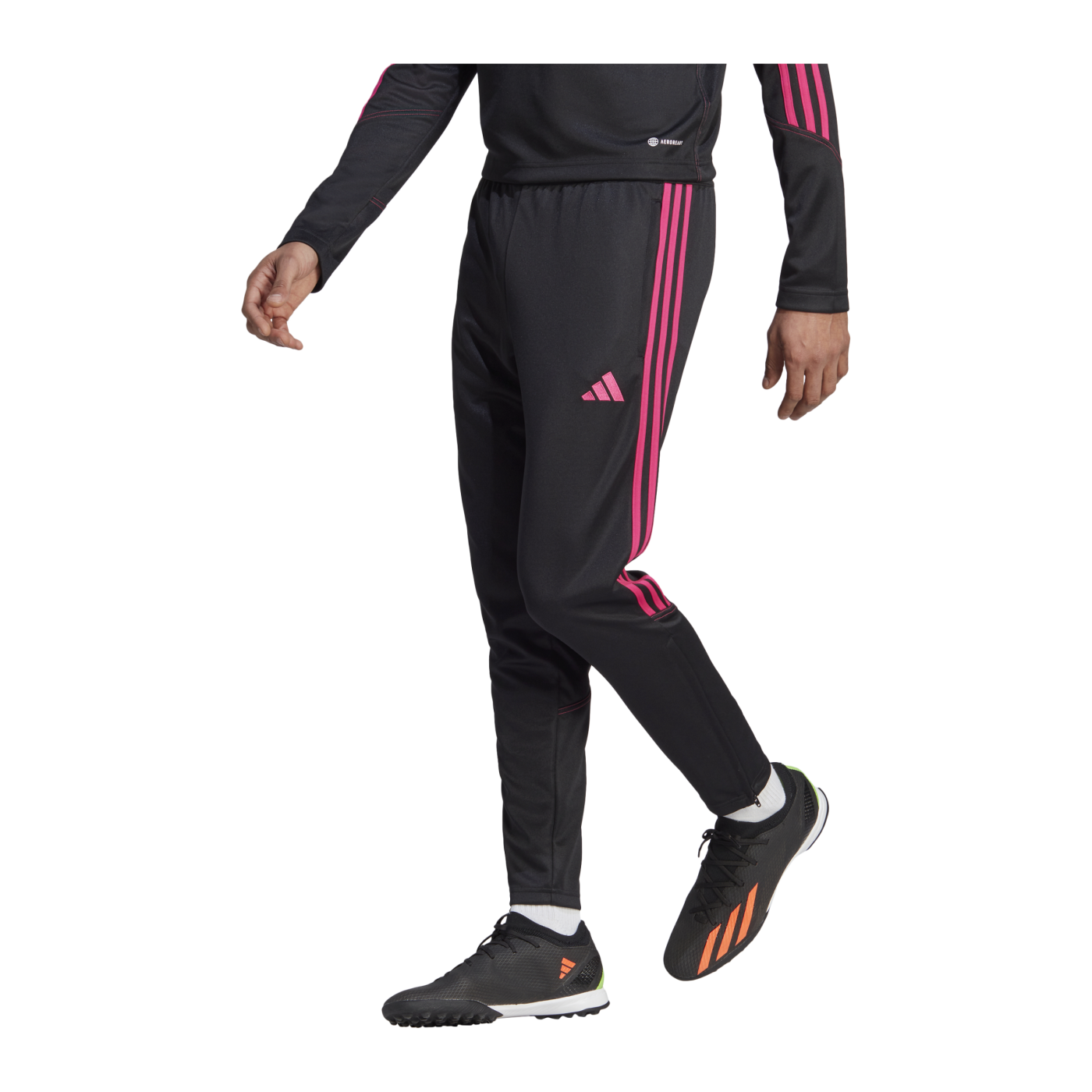 adidas Tiro 23 Club Trainingshose Schwarz Pink