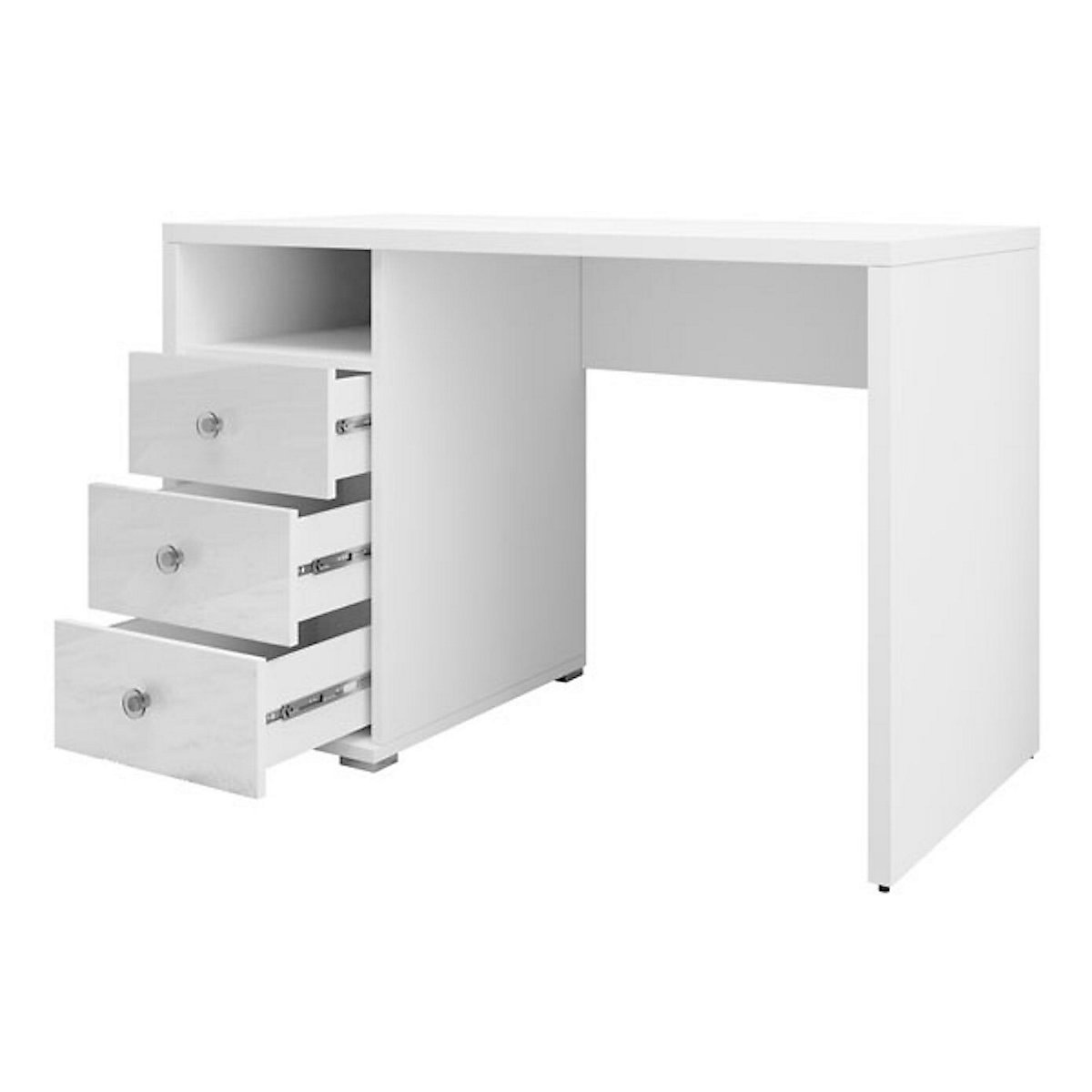 Schreibtisch Computertisch Ise 120x50x76cm mit Schubladen