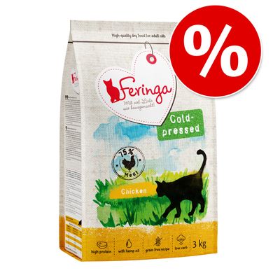 15% Rabatt! 2 x 3 kg Feringa Adult kaltgepresst