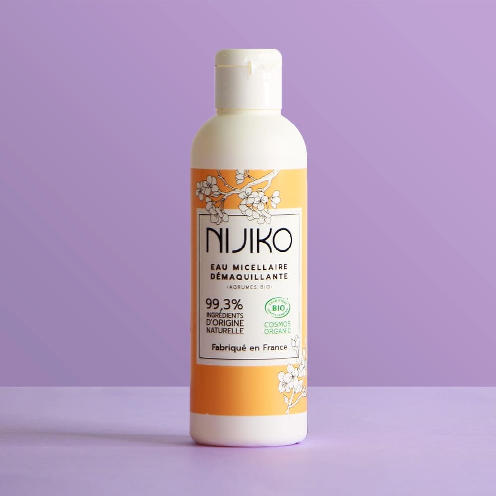 nijiko Eau Micellaire Bio pour Peau Grasse Démaquillant et nettoyant
