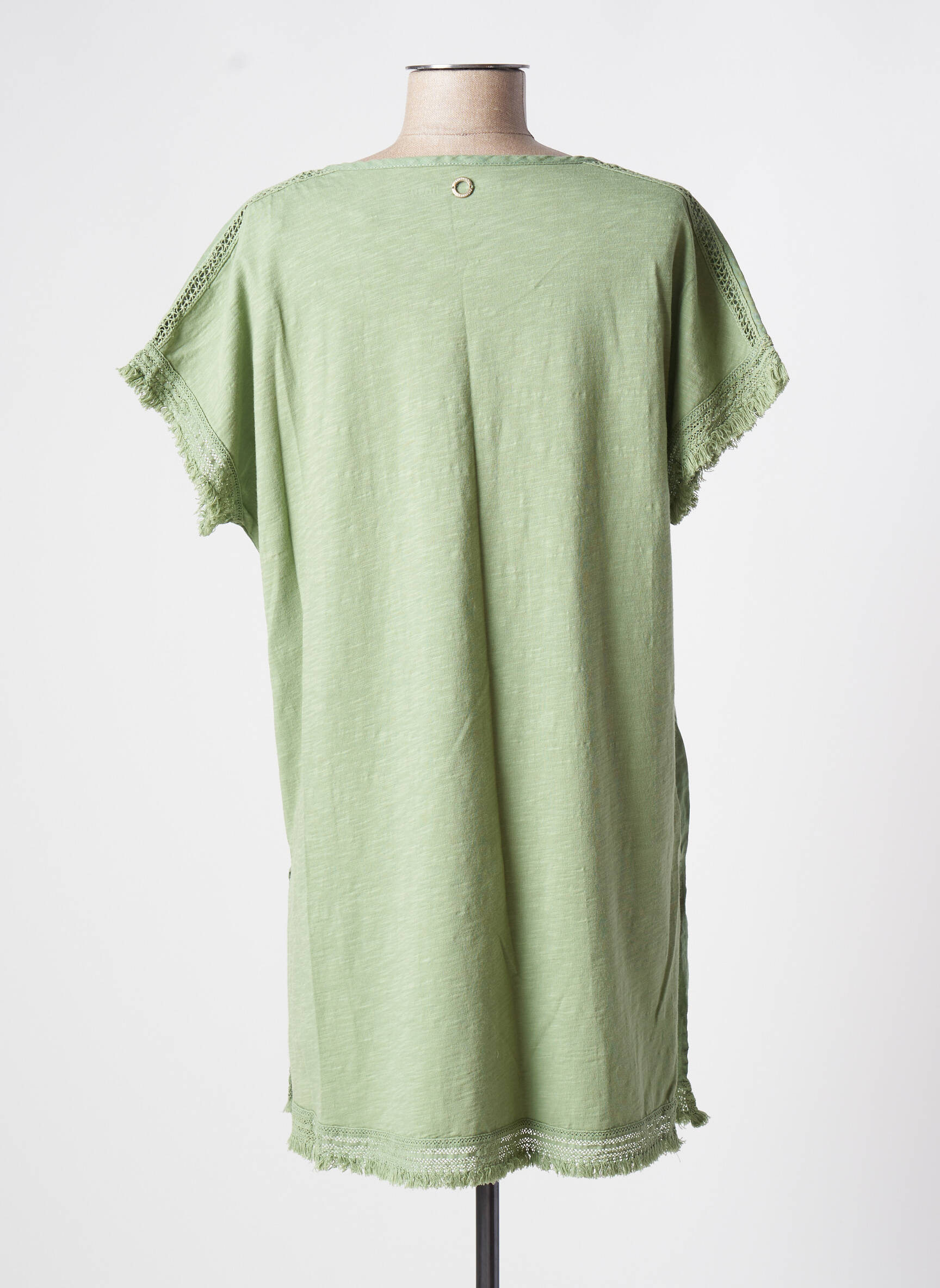 Sandwich Tuniquemanchecourte Femme couleur vert