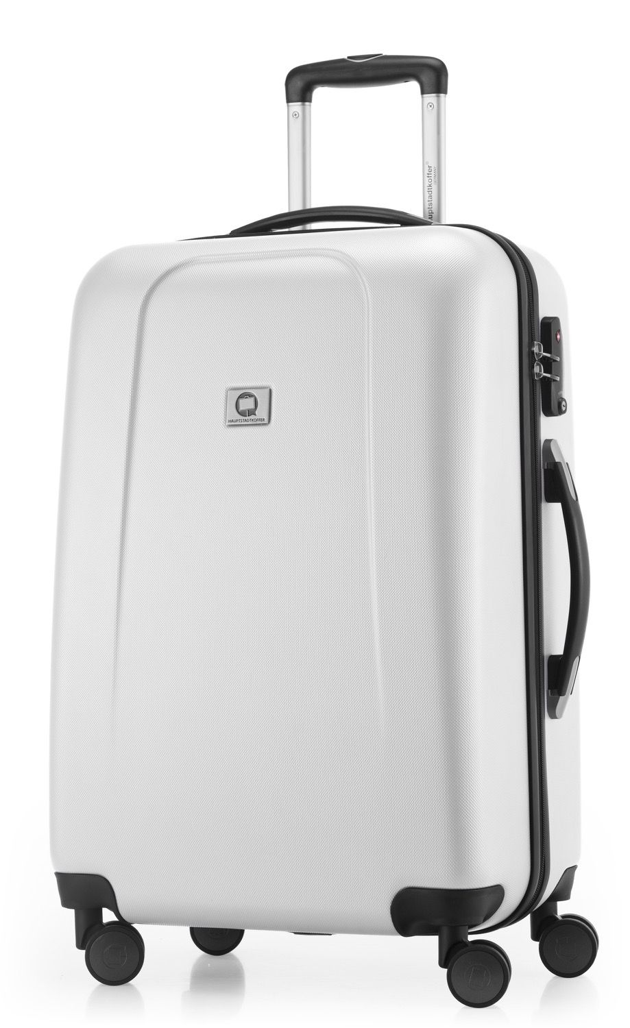 Wedding - suitcase hard shell white matt, TSA, 65 cm, 67 liters
