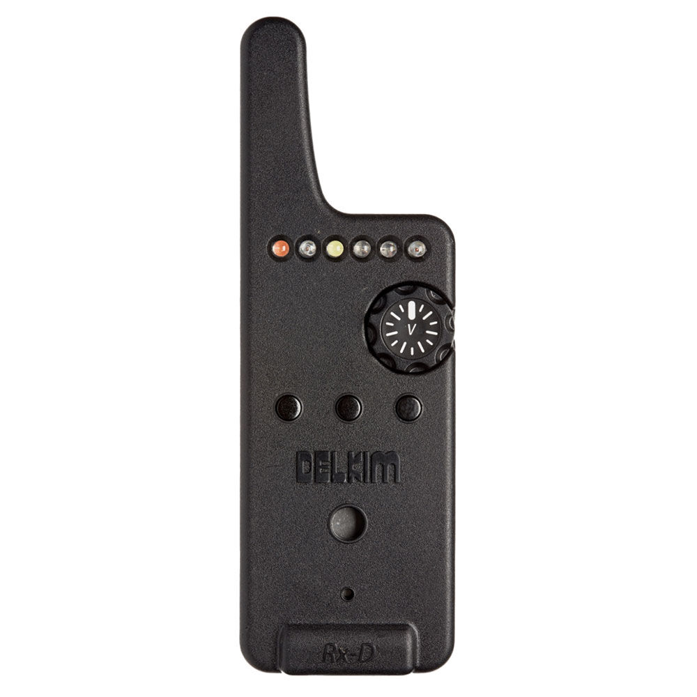 3er-Pack Delkim TXI-D Karpfenbissanzeiger + RX-D Empfänger (weiß)