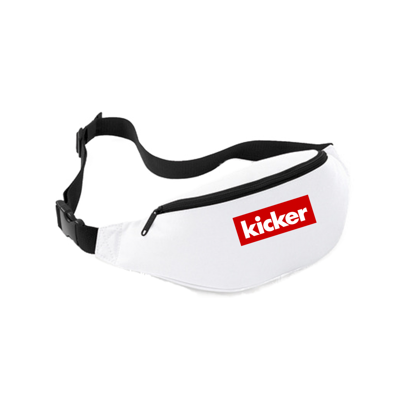 kicker Mini Box Bauchtasche Weiss