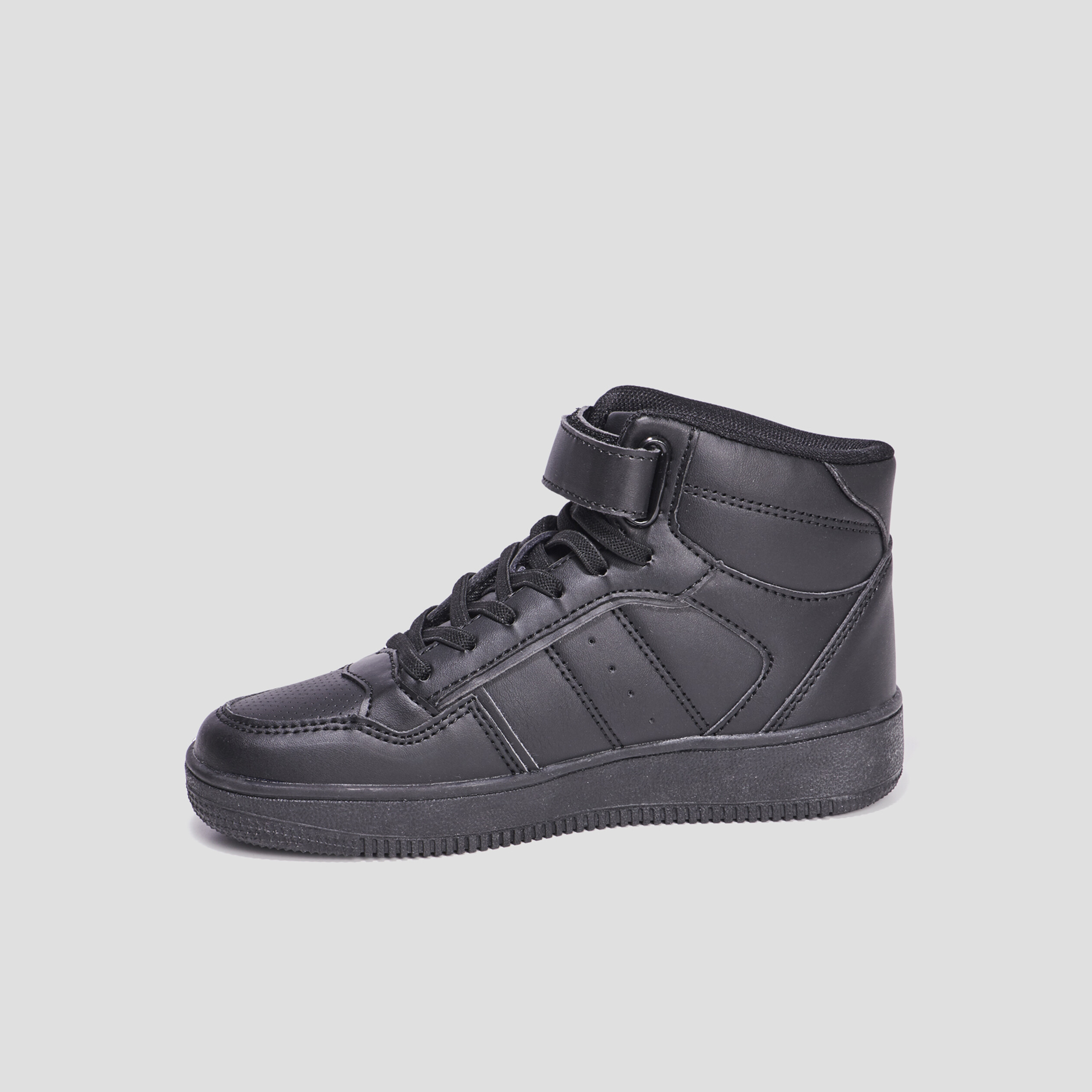 Baskets montantes Creeks Ktempete noir garçon | La Halle