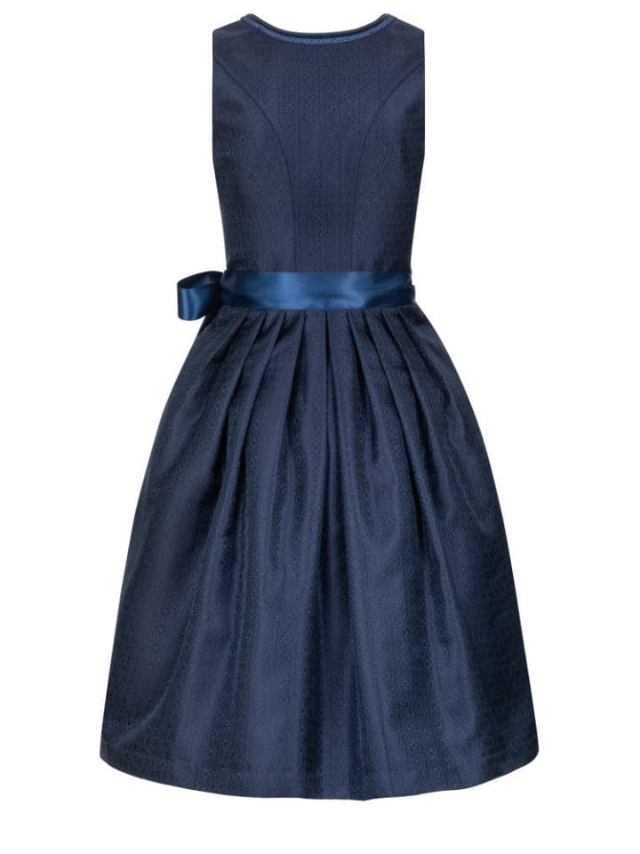 Nübler Dirndl midi Gloria in Blau günstig kaufen