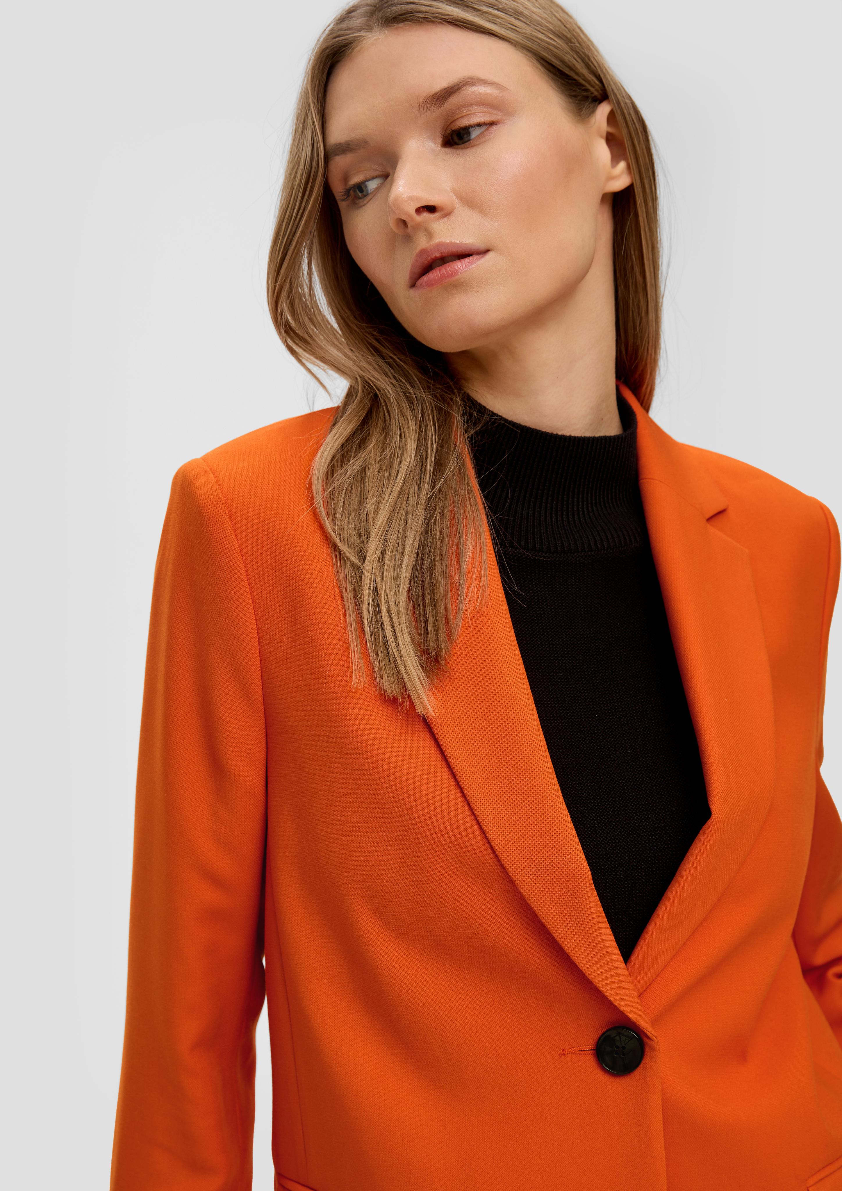 Blazer aus Viskosemix  2135612-2393