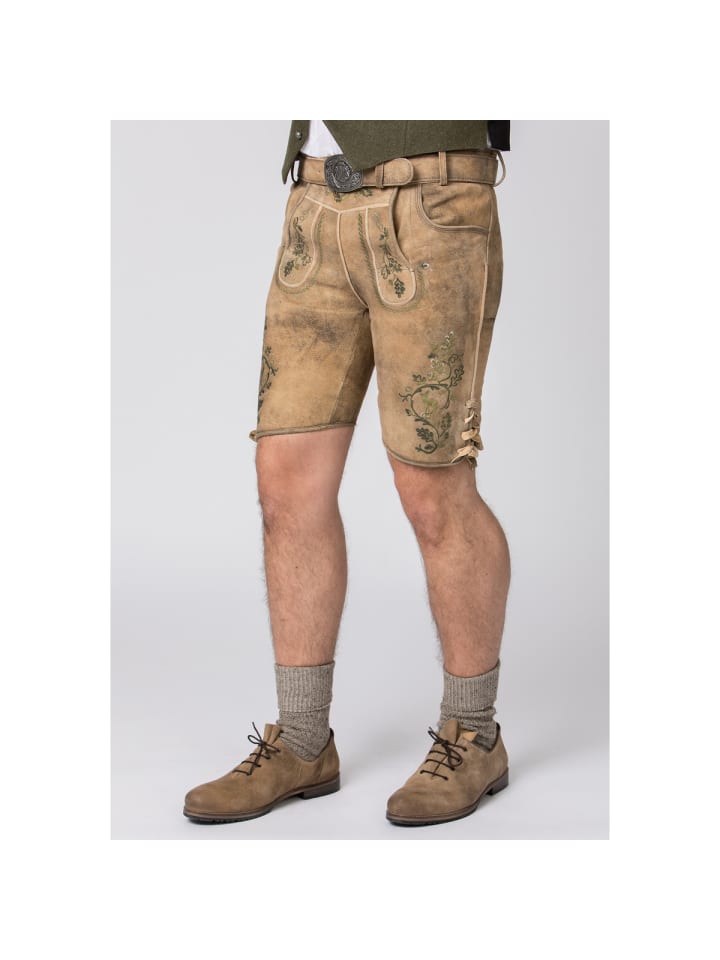 Stockerpoint Lederhose Girgl in braun günstig kaufen