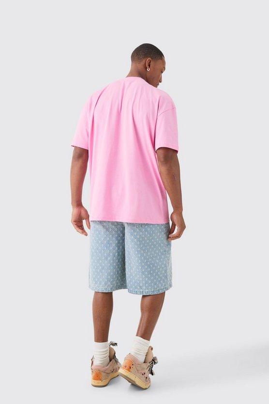 Oversize T-Shirt mit Print