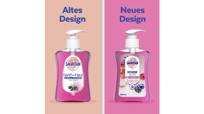 Sagrotan Hygieneseife Brombeere & Waldfrüchte 250 ml