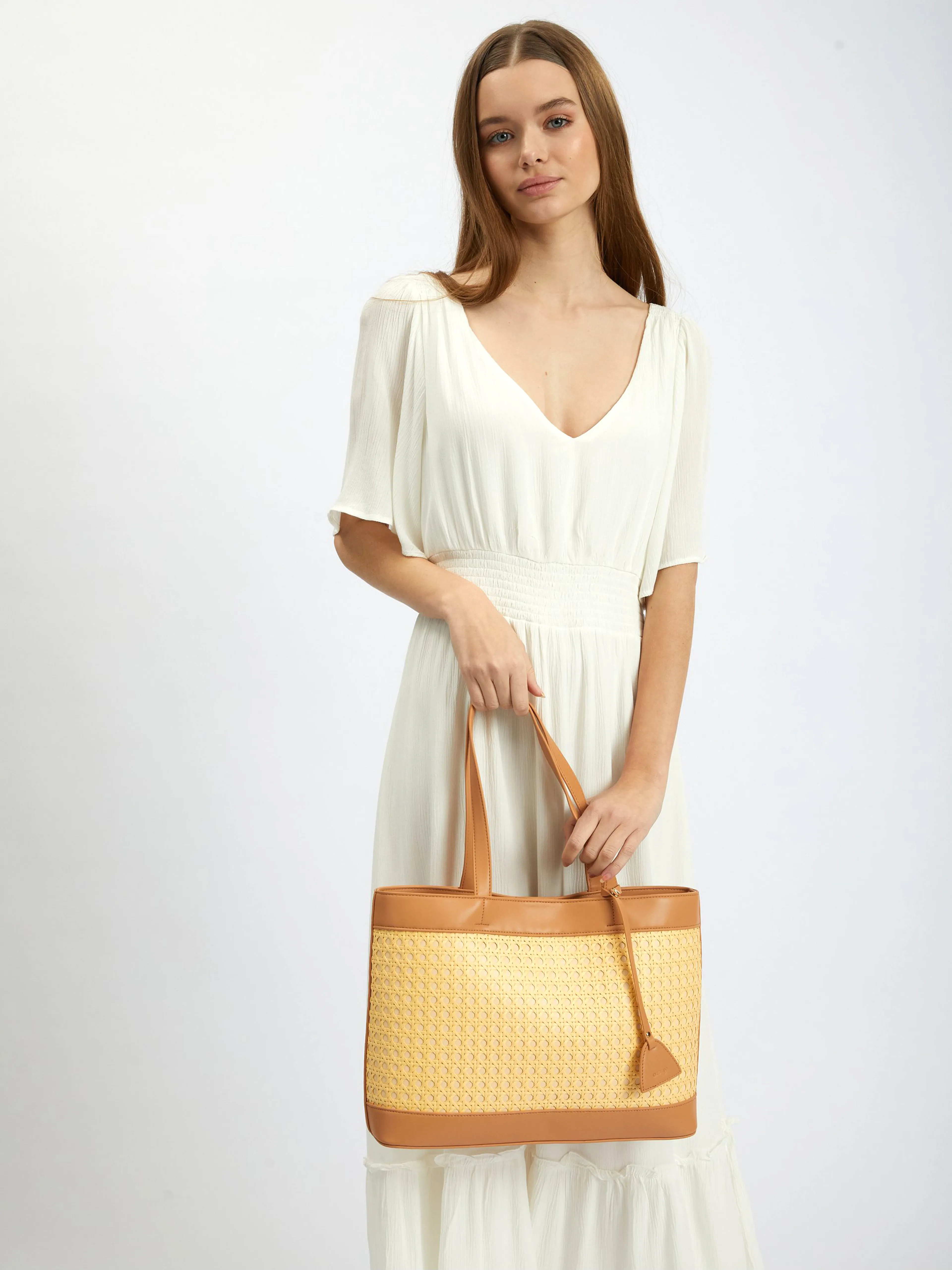 Brauner Damen-Shopper ORSAY