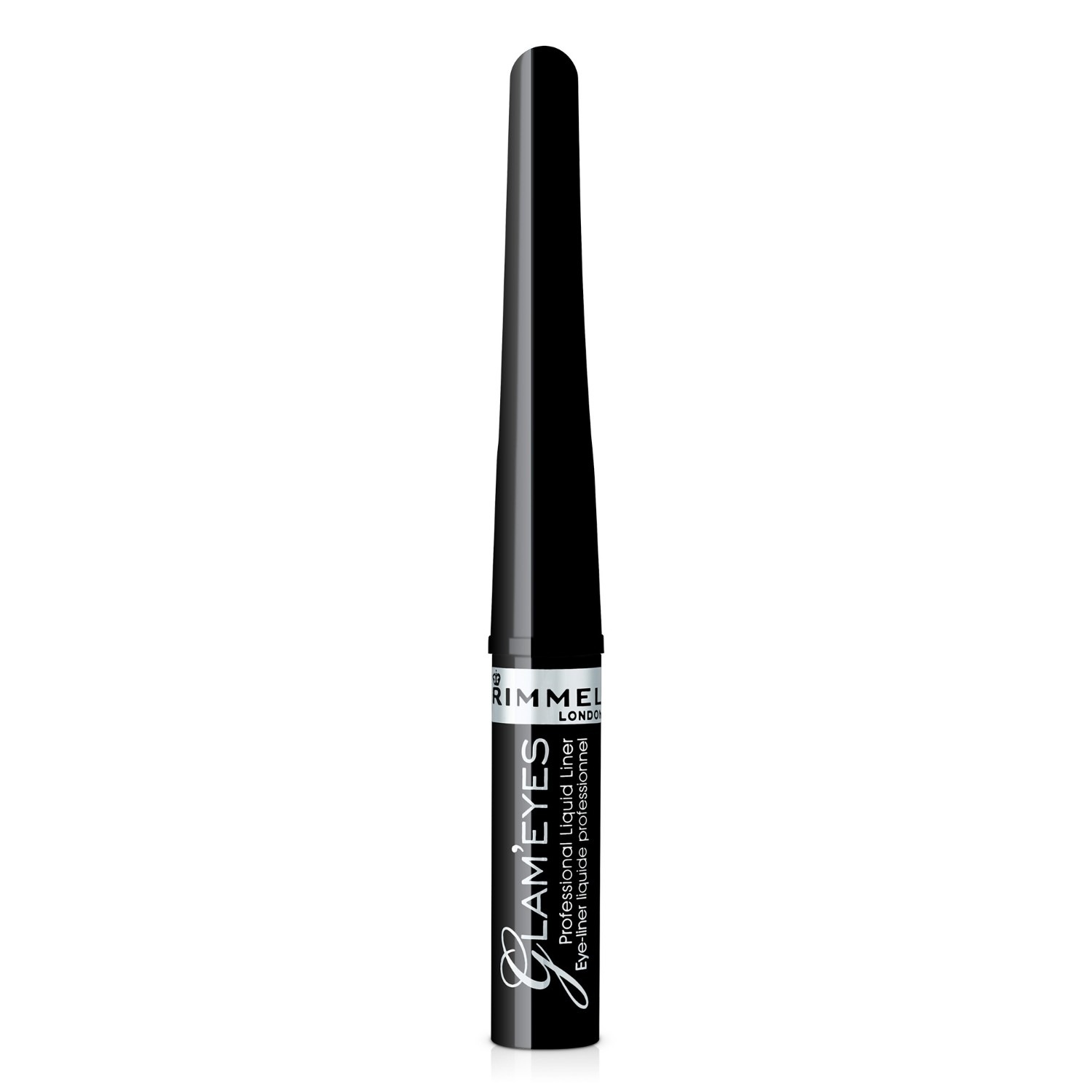 Rimmel London GLAM'EYES LIQUID 001 BLACK GLAMOUR
