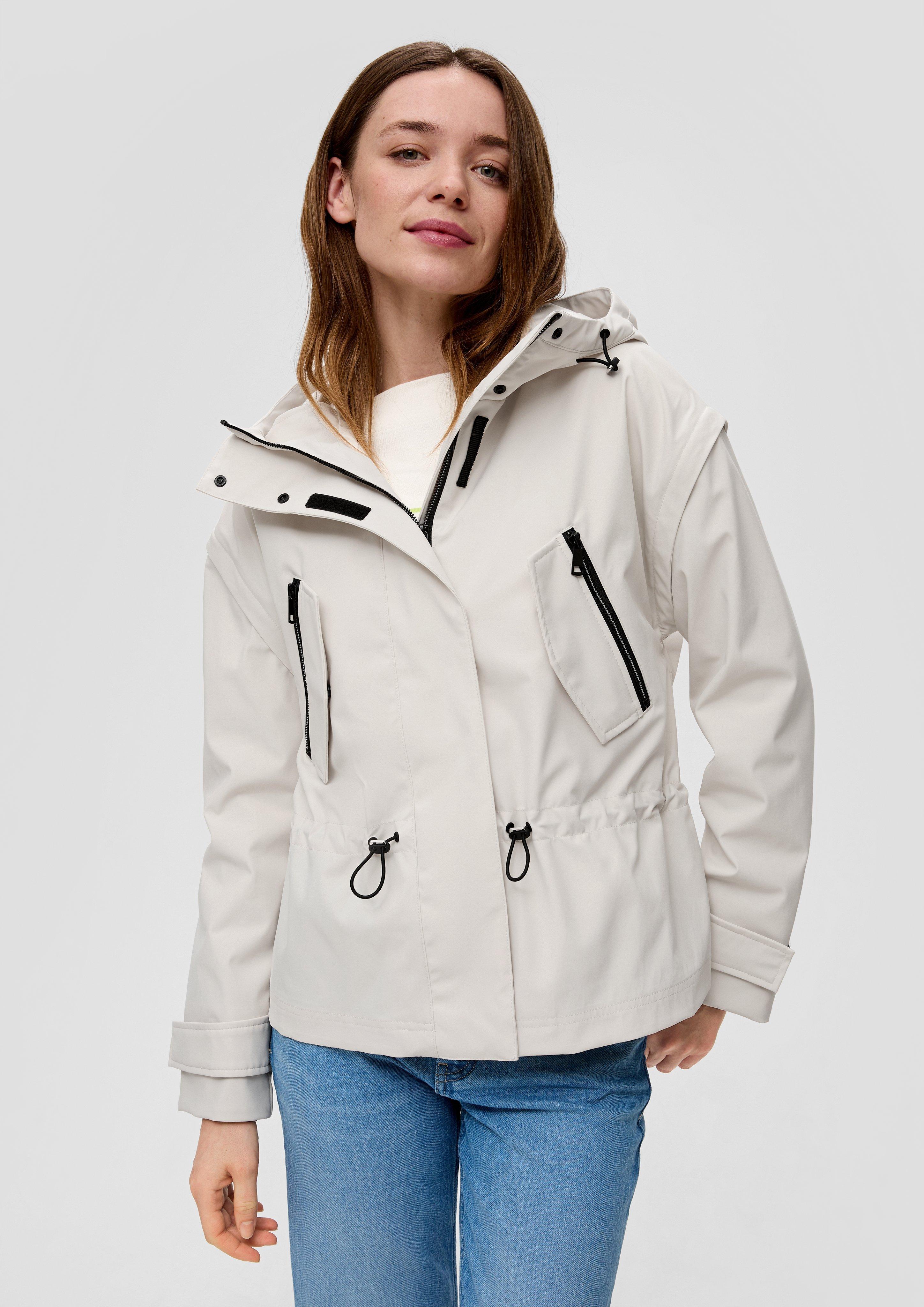 Outdoor-Jacke mit abnehmbaren Ärmeln  2141857-0330
