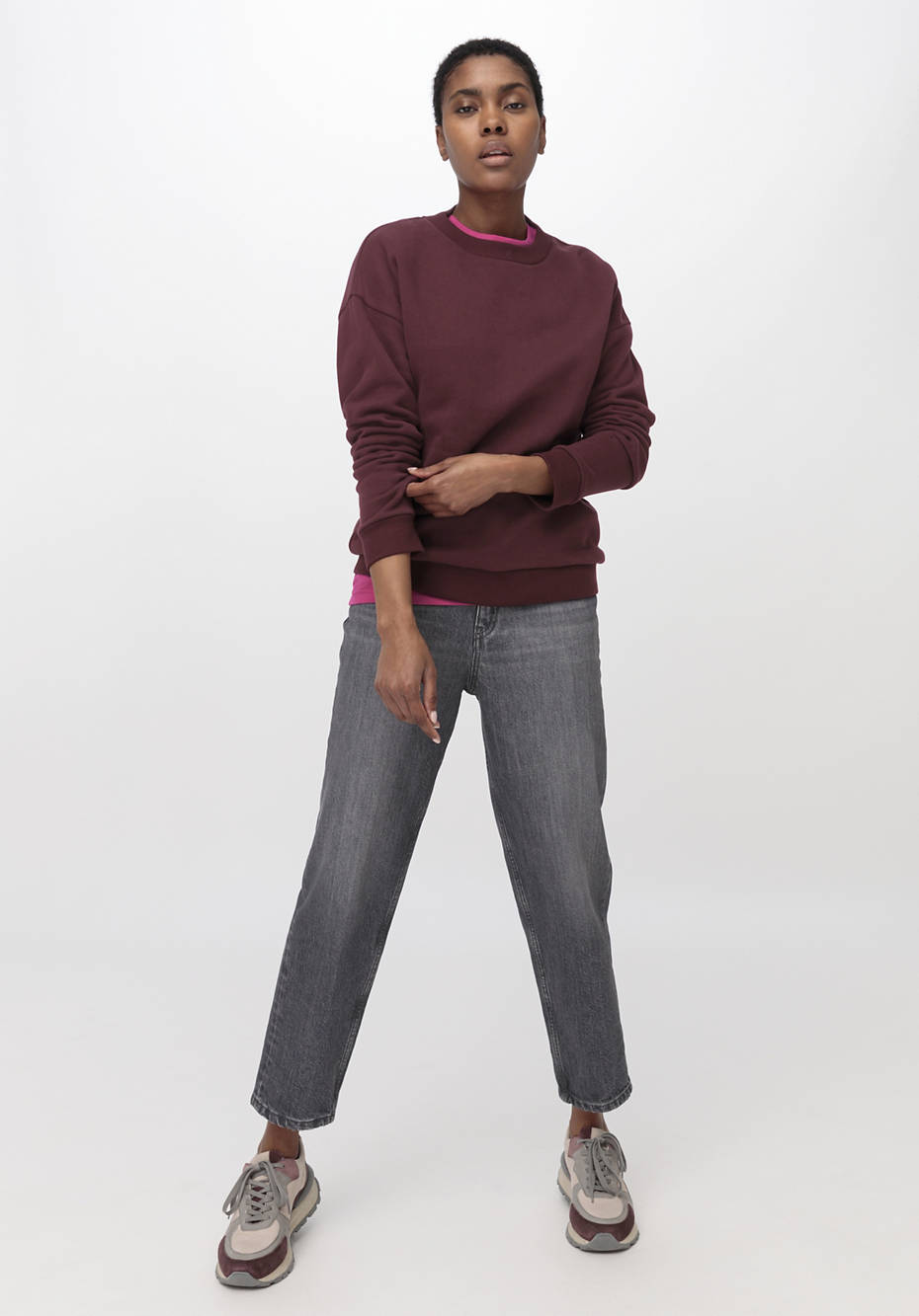 Sweatshirt aus reiner Bio-Baumwolle