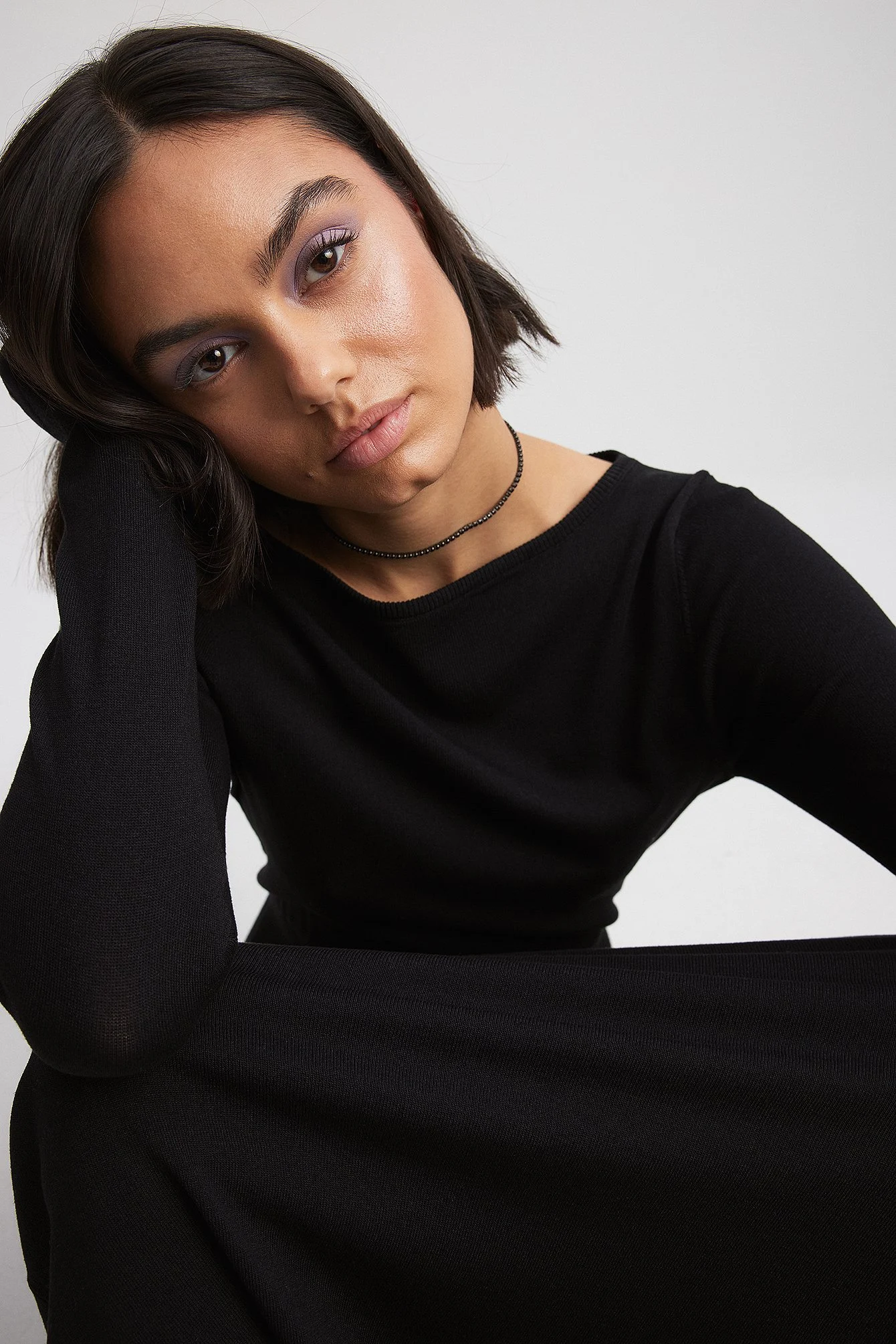 Choker mit dünnem Strassbesatz