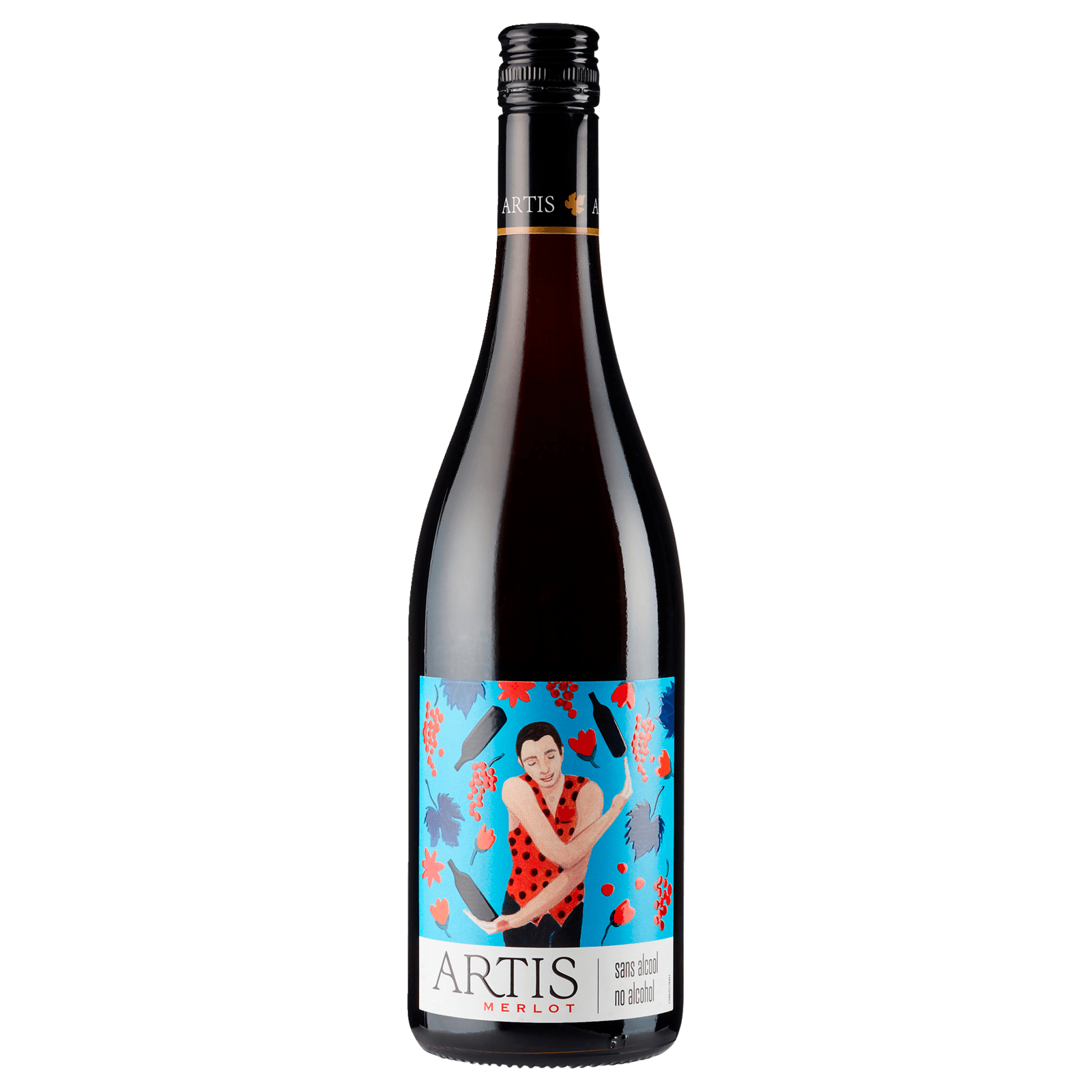 Artis Rotwein Merlot alkoholfrei 0,75l