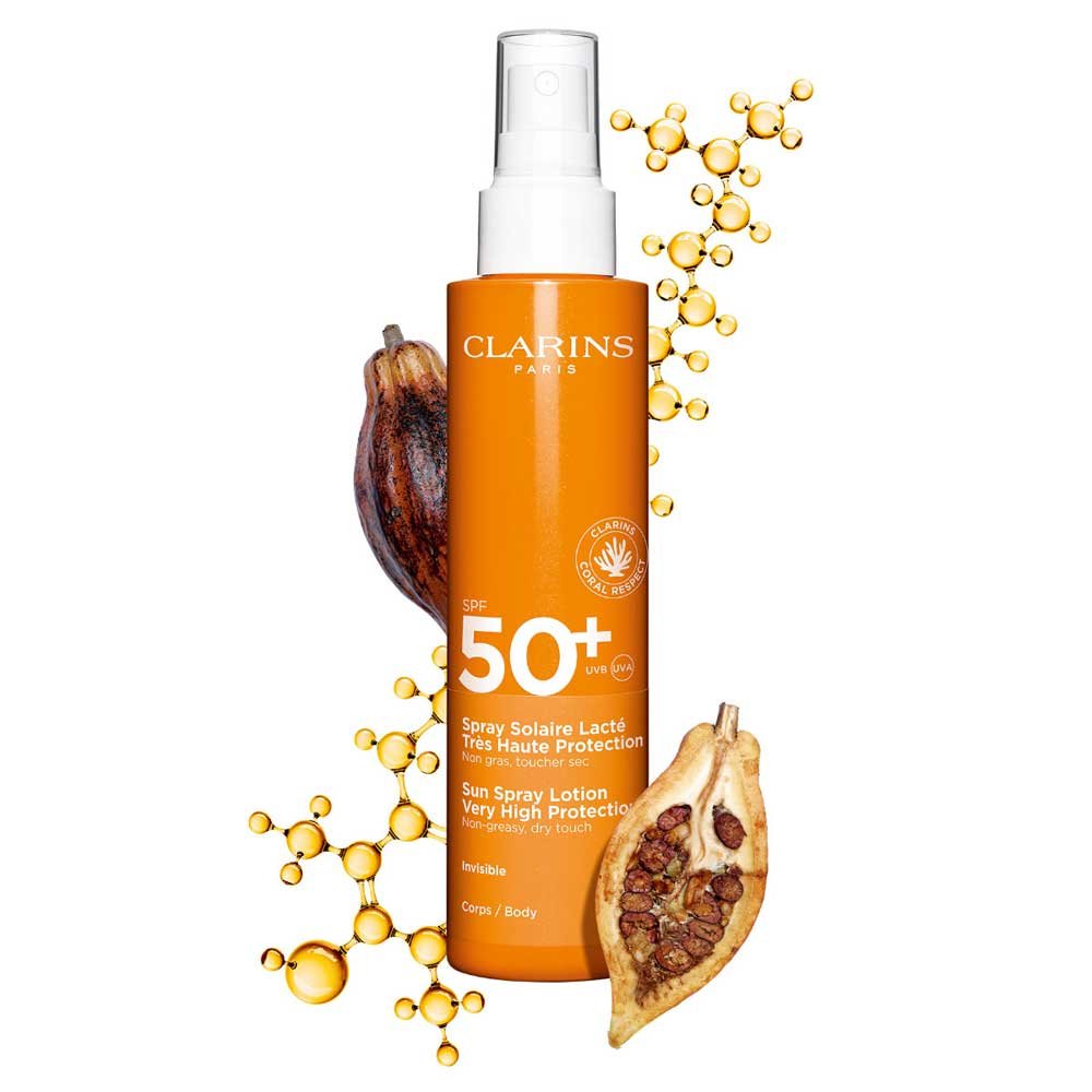 CLARINS Sun Spray Solaire Lacté SPF 50+