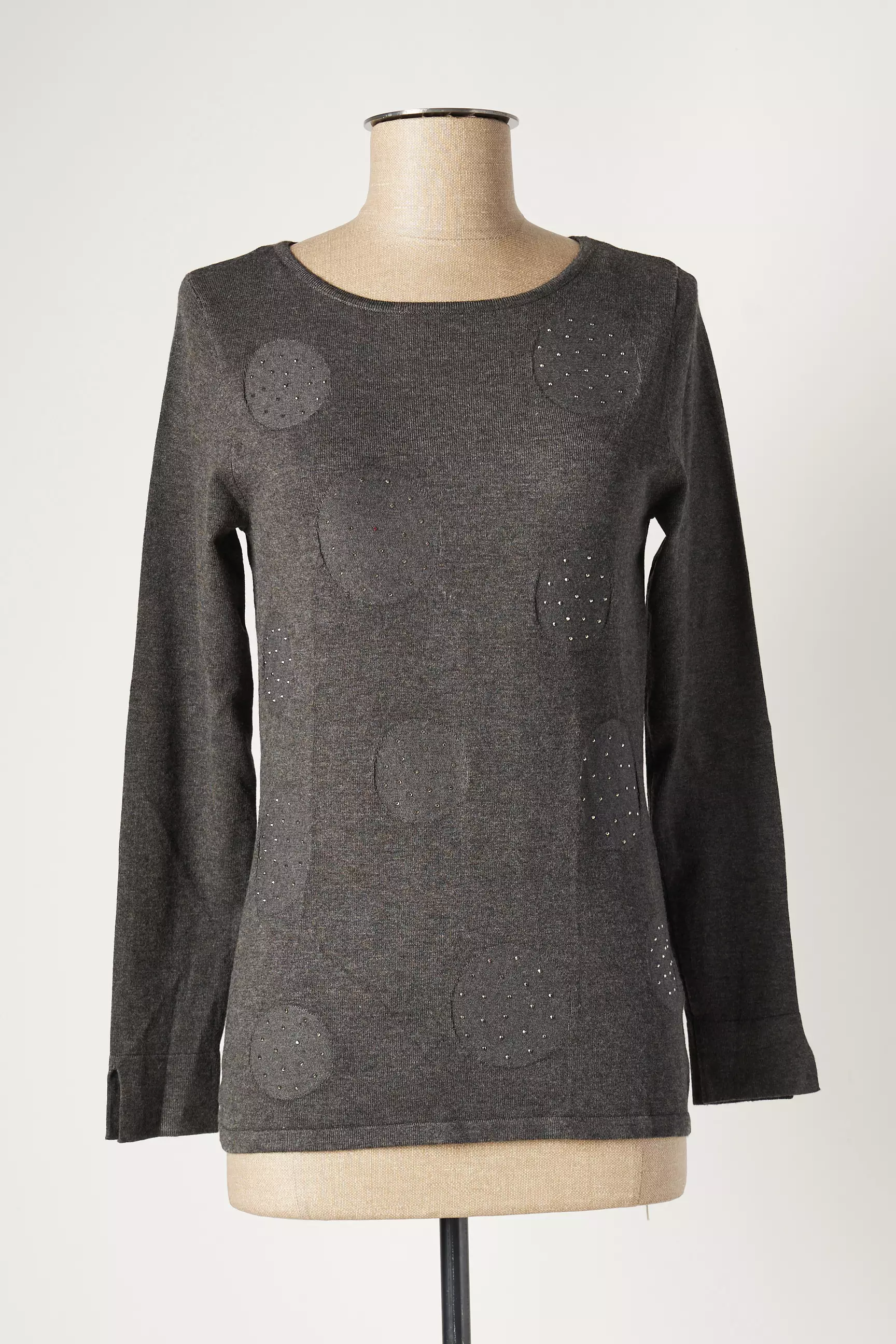 Marble Pulls Femme couleur gris