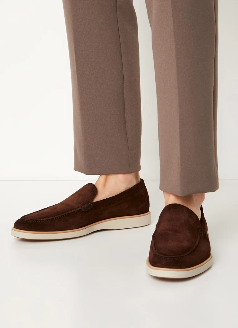 Mocasini Magnanni Lourenço din piele intoarsa