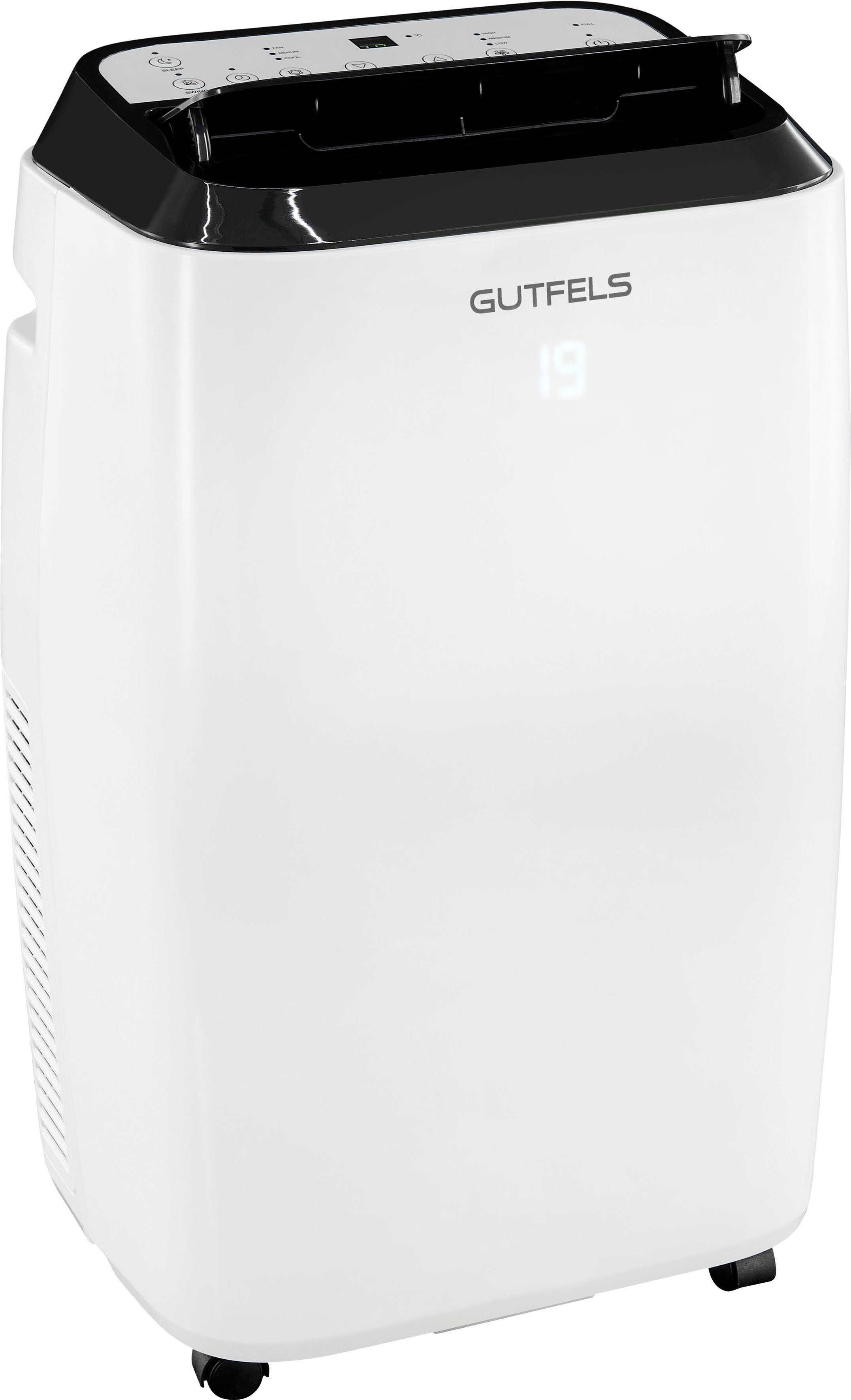 Gutfels 3-in-1-Klimagerät CM 61249 we, Luftkühlung - Entfeuchtung, geeignet für 38 m² Räume