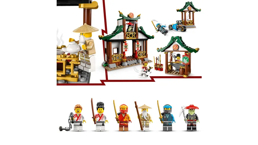LEGO NINJAGO 71787 Kreative Ninja Steinebox, Konstruktionsspielzeug