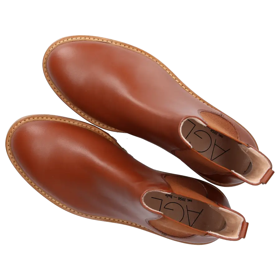 AGL Attilio Giusti Leombruni - Chelsea Boots NATALIA CHELSEA Nappaleder - braun