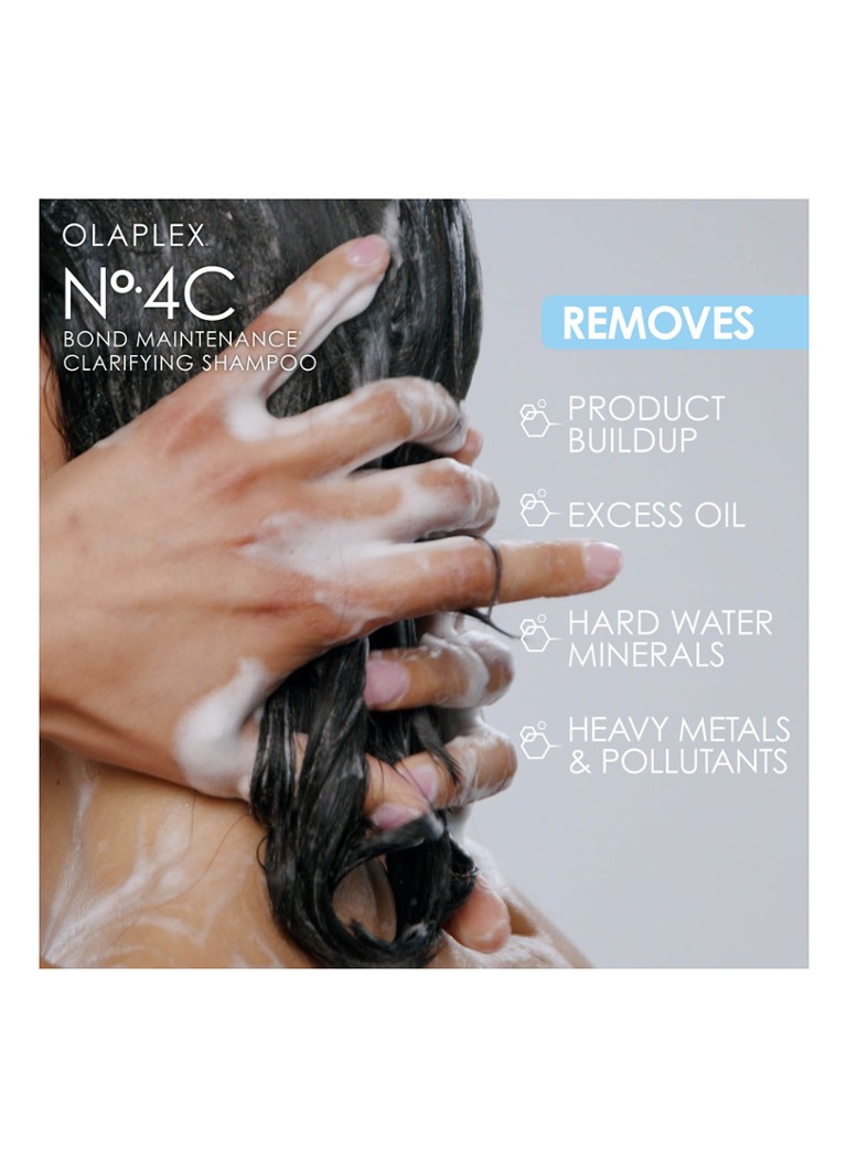 Șampon purificator Olaplex nr. 4C pentru menținerea legăturilor părului