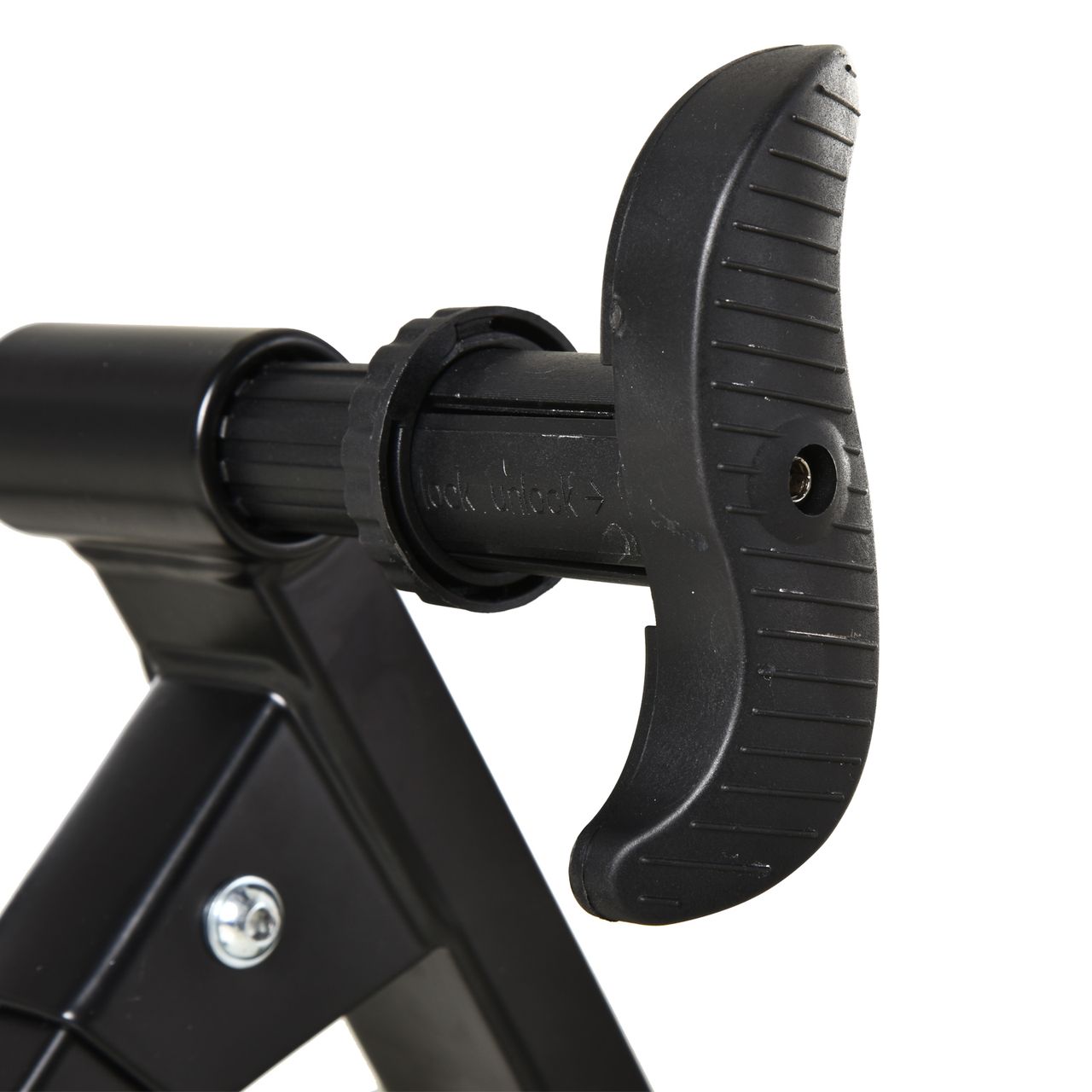 HOMCOM Rollentrainer Fahrradtrainer Indoor Fahrrad Heimtrainer klappbar 26