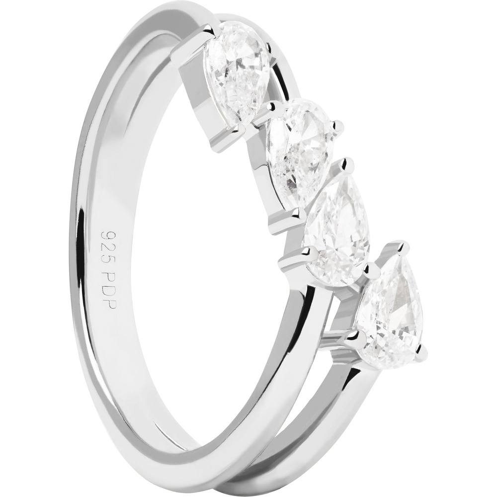 P D Paola Bague pour femme 925 Argent argent Bague