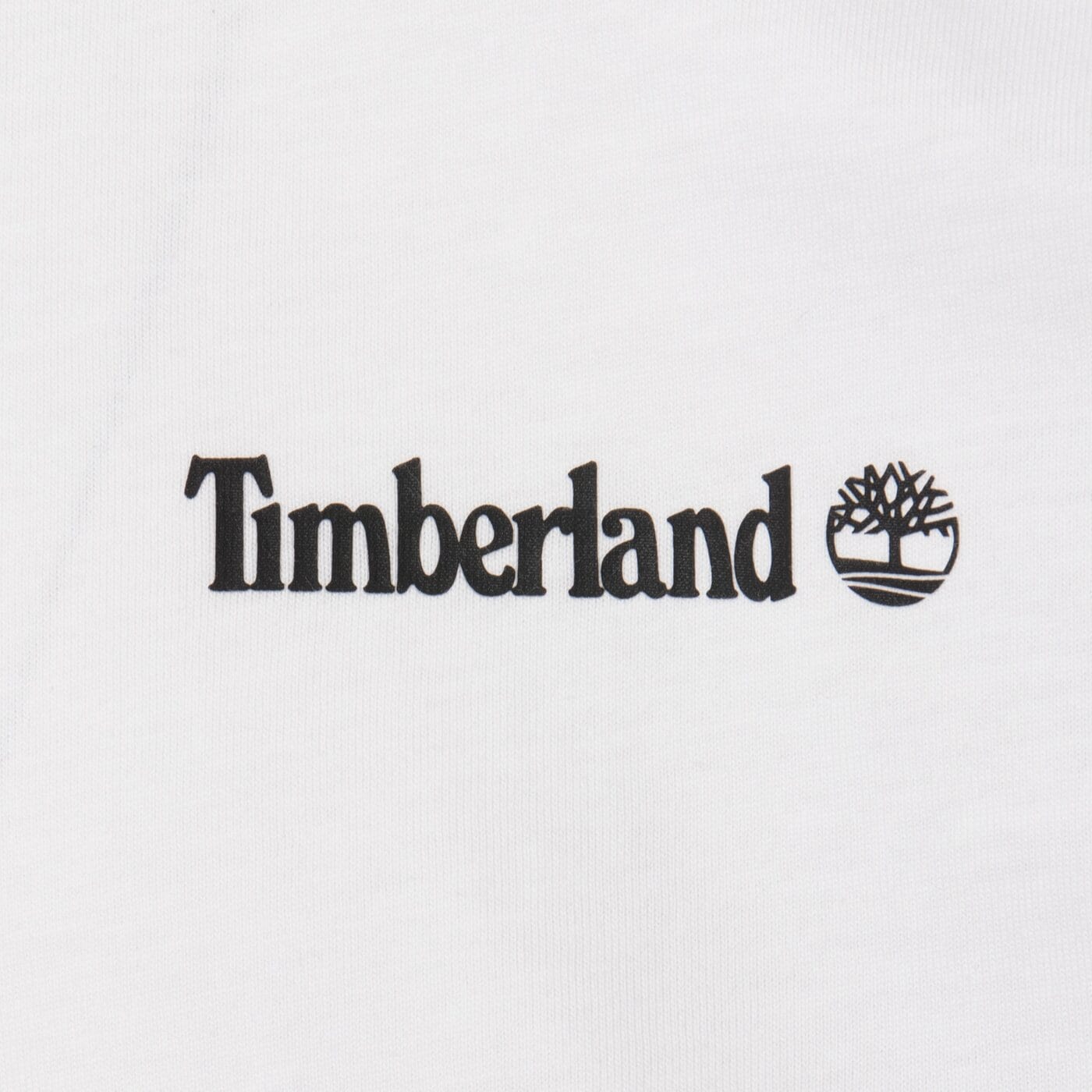 TIMBERLAND T-SHIRT SMALL LOGO PRINT TEE Weiß