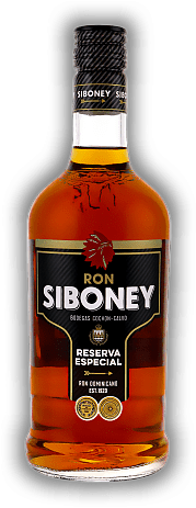 Siboney Reserva Especial Siboney Reserva Especial Kupfergoldener Rum mit süßen, würzigen und leicht fruchtigen Aromen. 0,7	 Liter - Vol 37,5%
