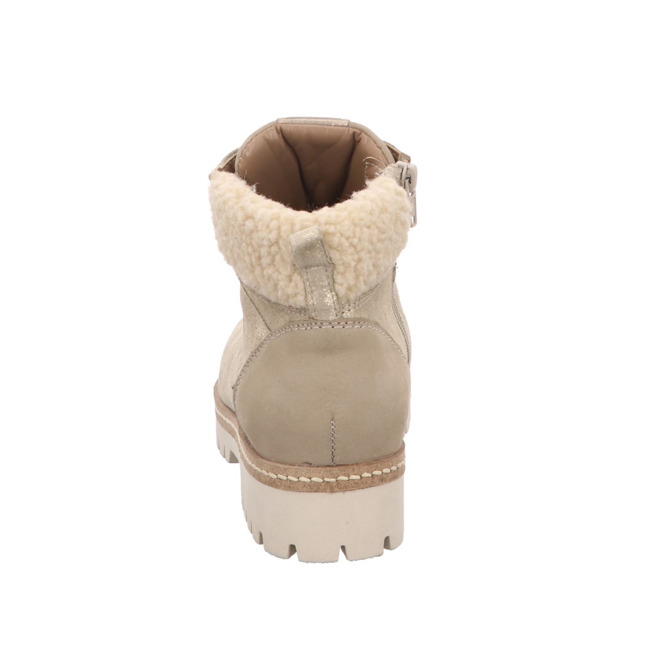 WALDLÄUFER Schnür-Stiefeletten beige Hanako