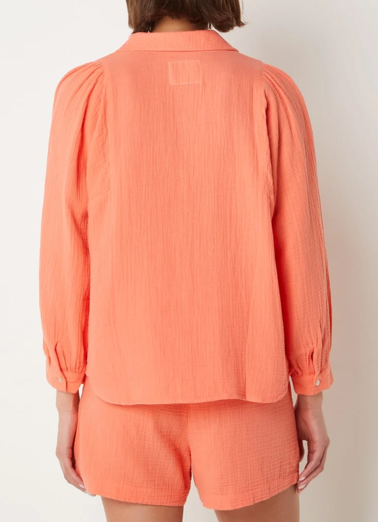 Bluza Rails Lo od organskog pamuka s puf rukavima