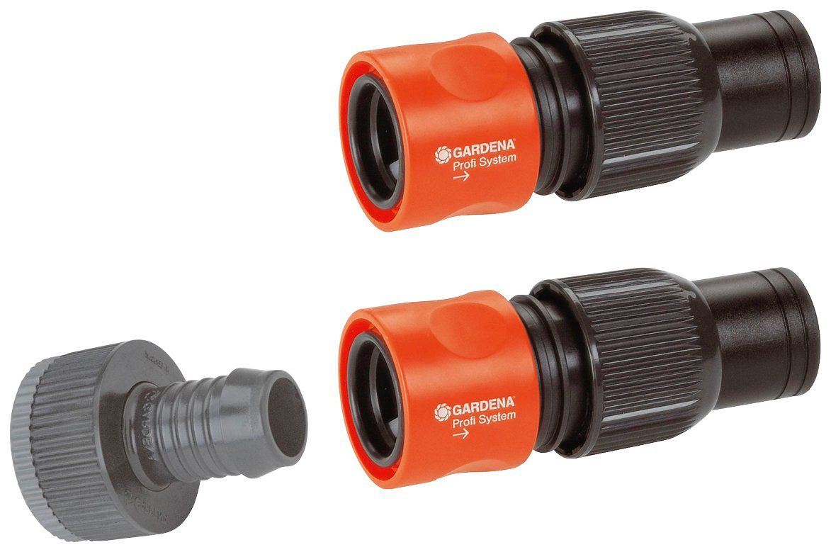 GARDENA Anschlussstück Profi-System, 01505-23, (Set), für 19 mm (3/4)-Schläuche