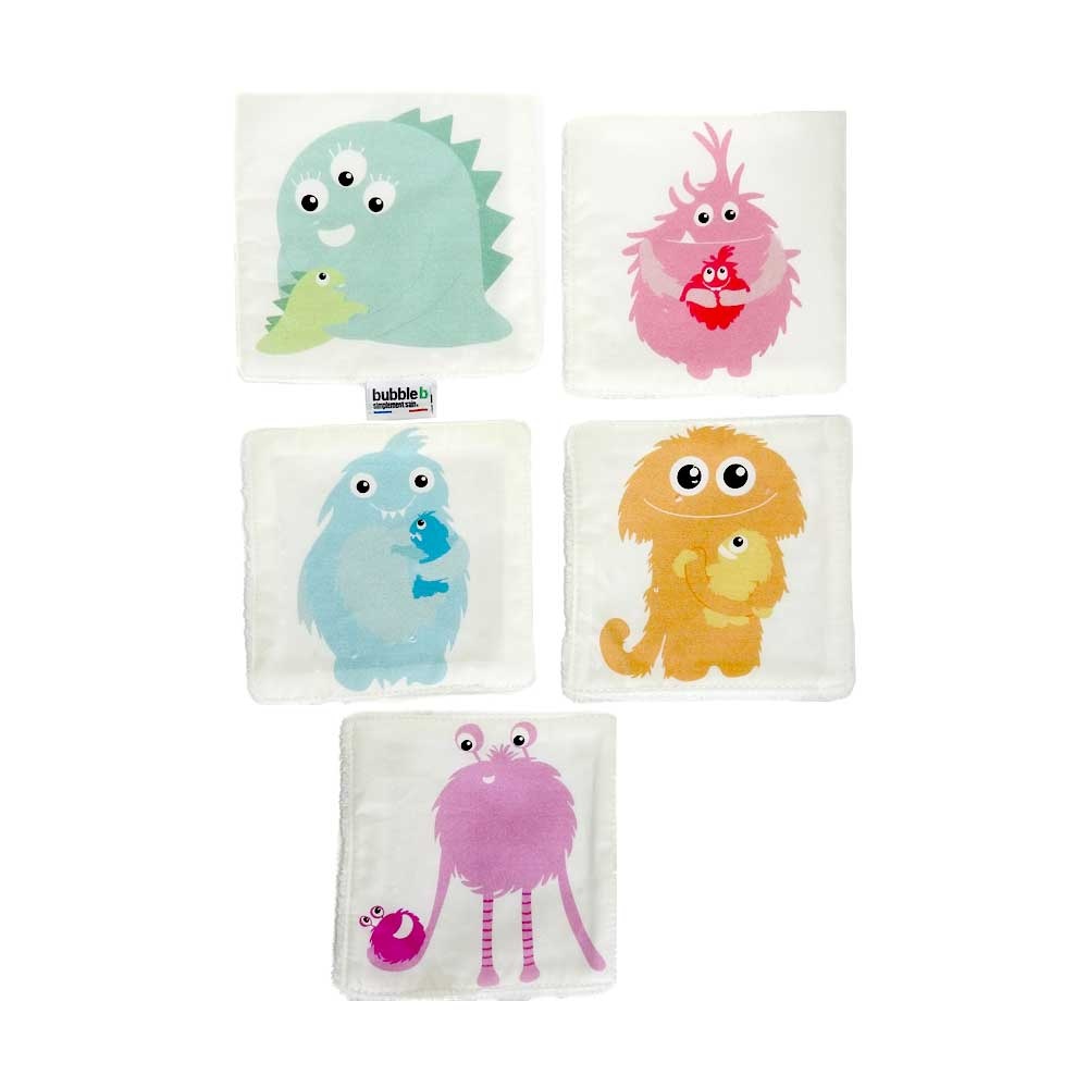 bubble b les lingettes réutilisables bubble b Les accessoires bébé