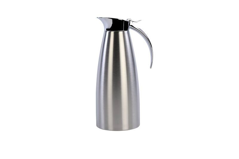Vakuum Kanne Luxor 1,3 L Edelstahl Silber