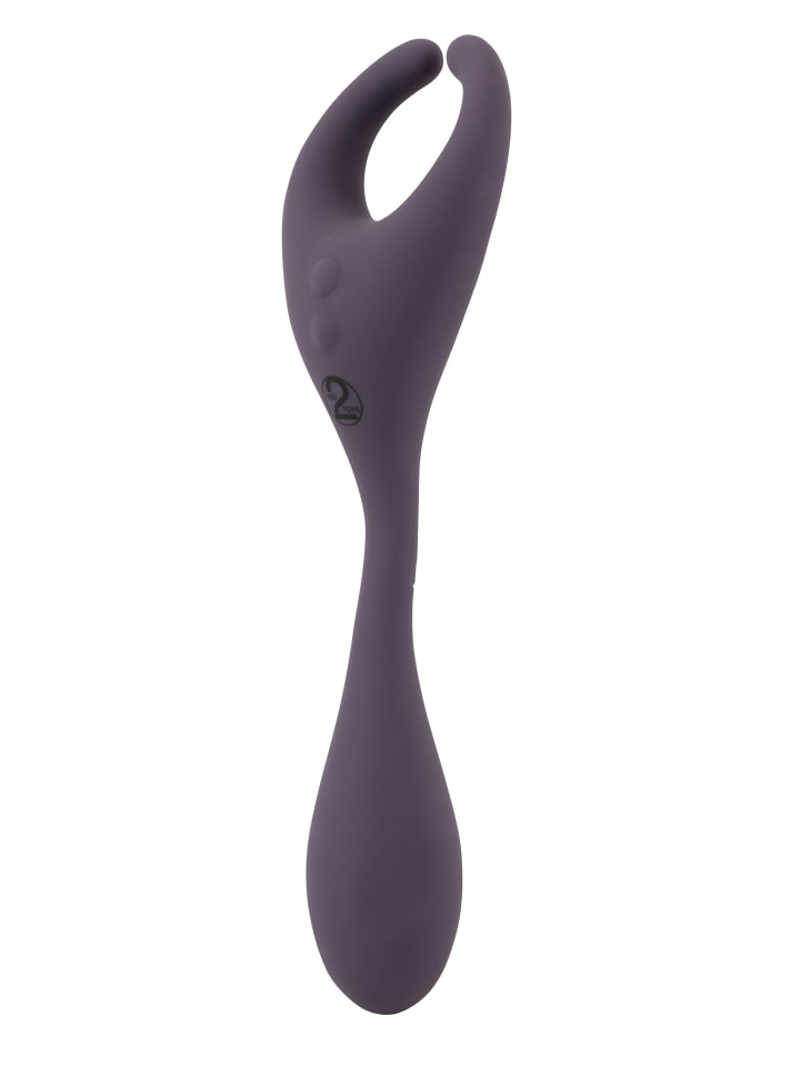 Couples Choice Vibrator Remote Controlled Couple's Vibrator in lila günstig kaufen 18,5 cm