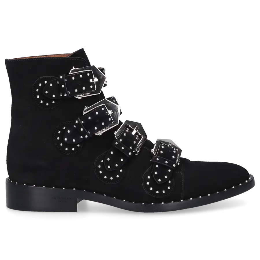 Givenchy - Stiefeletten HAVANNA Veloursleder - schwarz