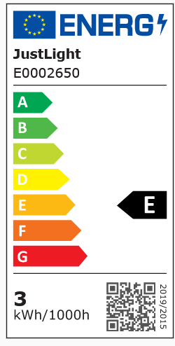 JUST LIGHT LED Tischleuchte, 1xLED-Board/2,50W/3000K, Akkuleuchte, IP54, Ladekabel, Weiss