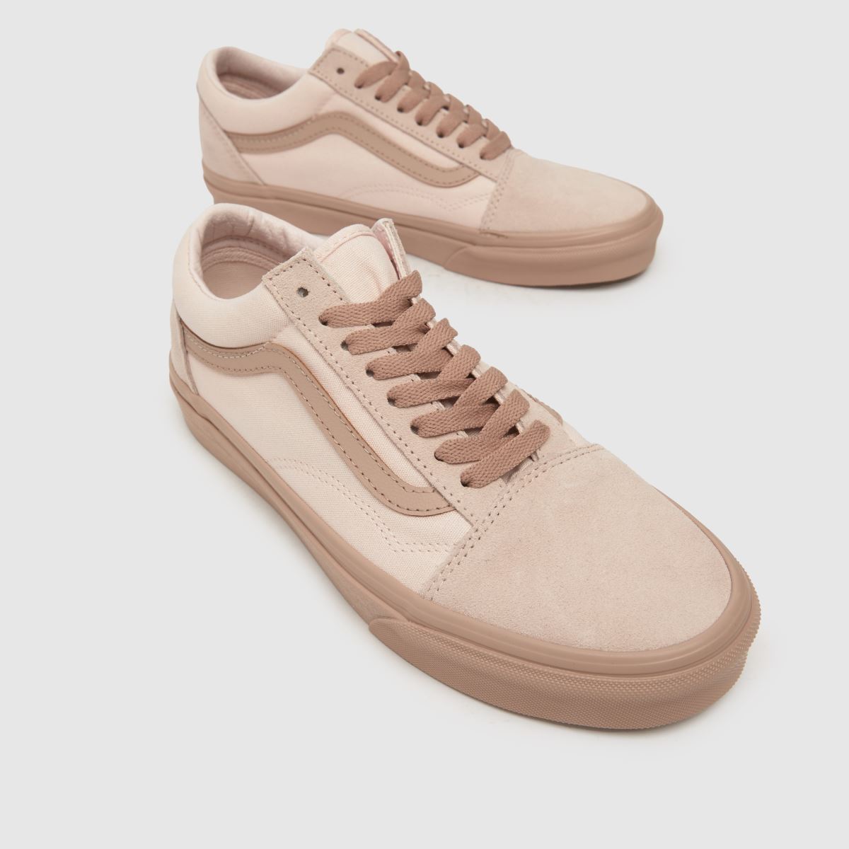 Vans régi school sportcipő halványrózsaszínben