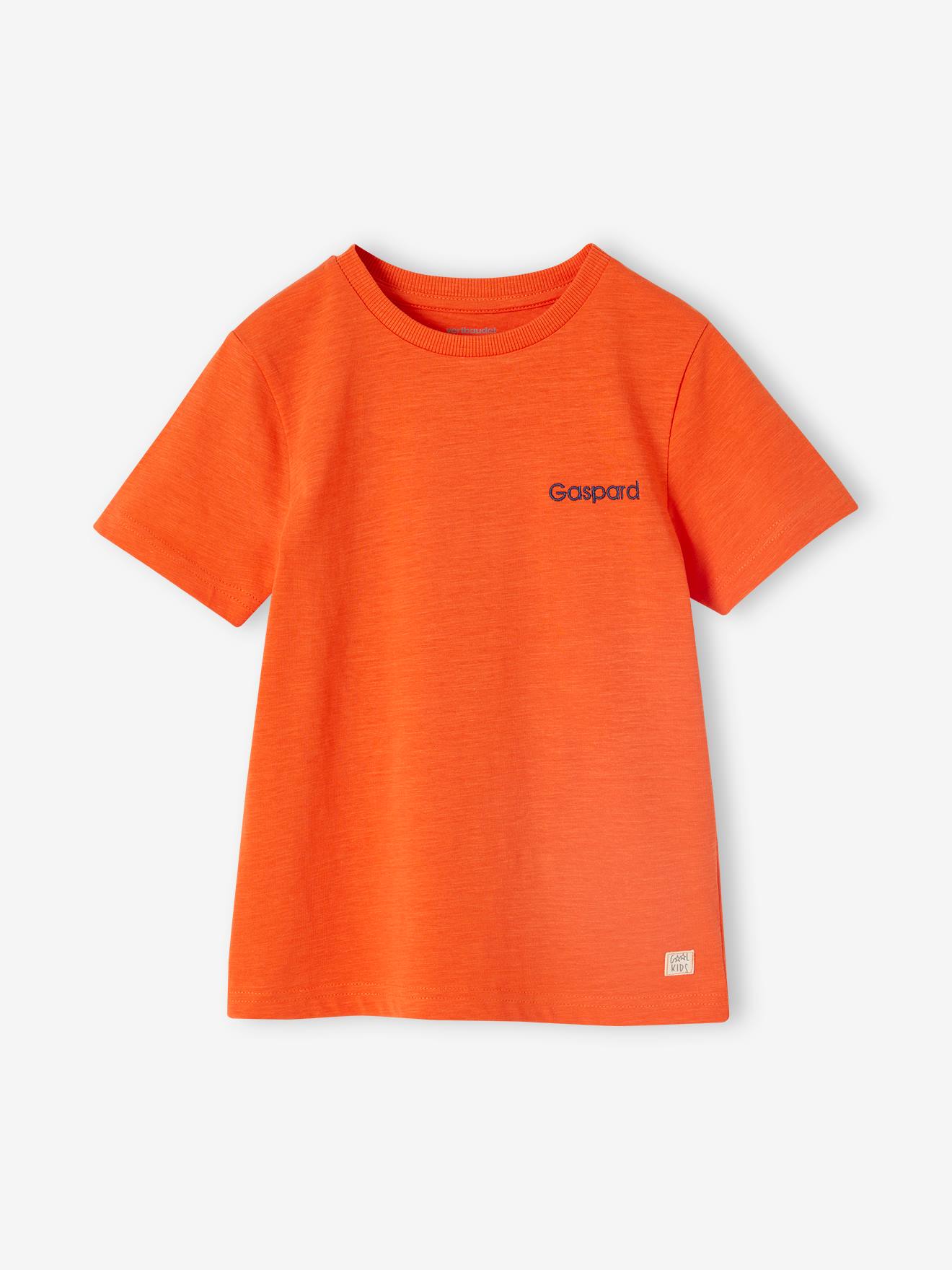 Vertbaudet Jungen T-Shirt BASIC, personalisierbar Oeko-Tex - türkis
