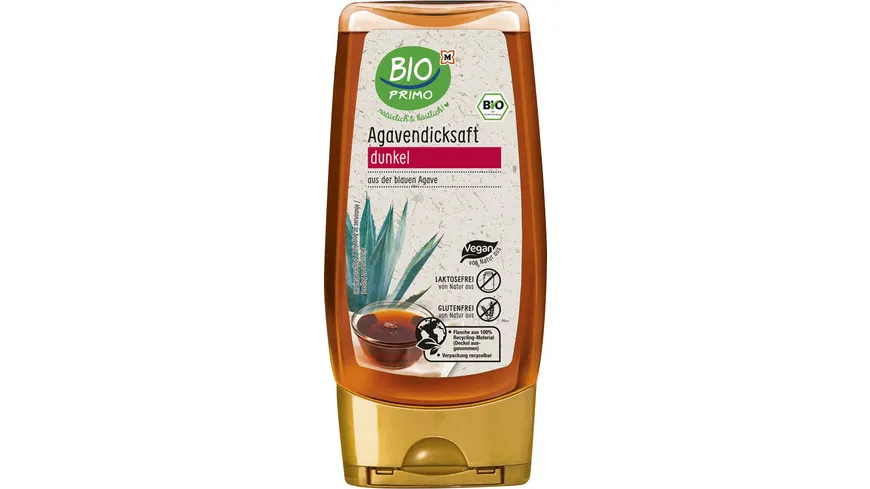 BIO PRIMO Bio Agavendicksaftdunkel 250 ml