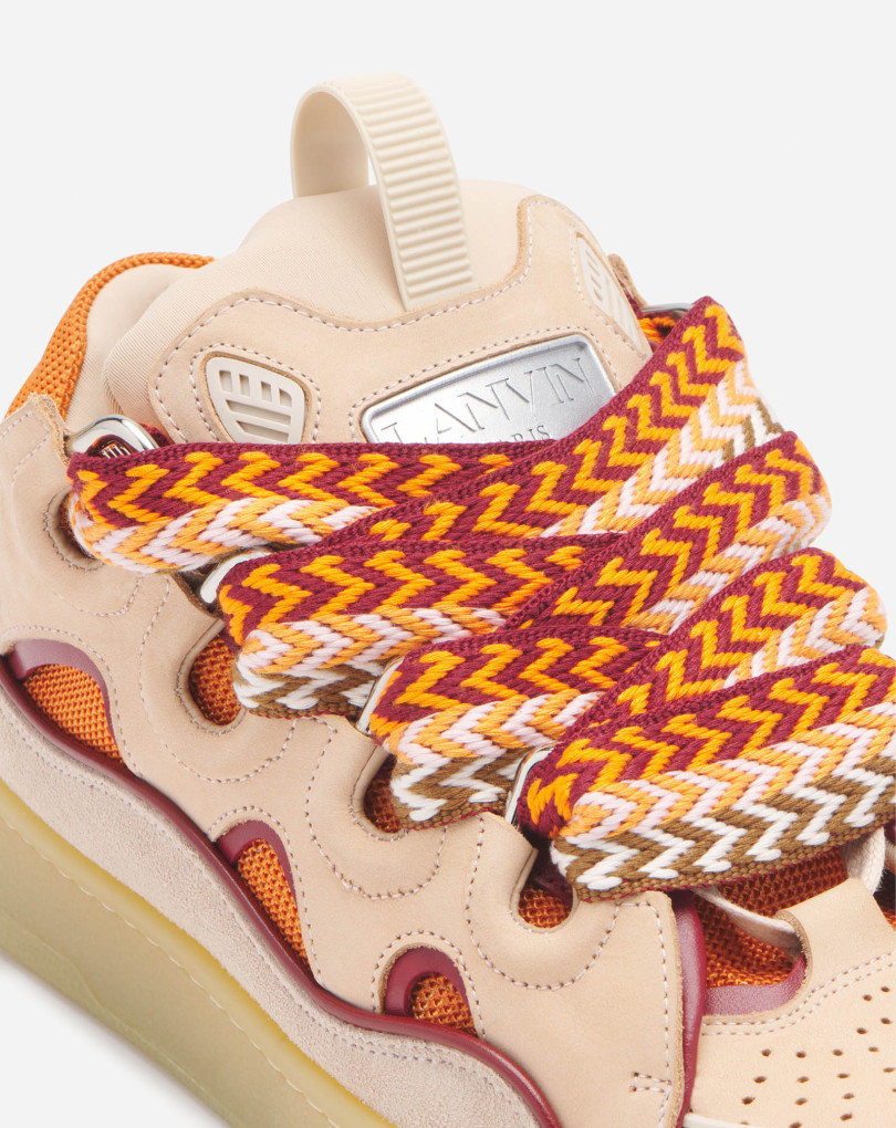 SNEAKERS CURB EN CUIR