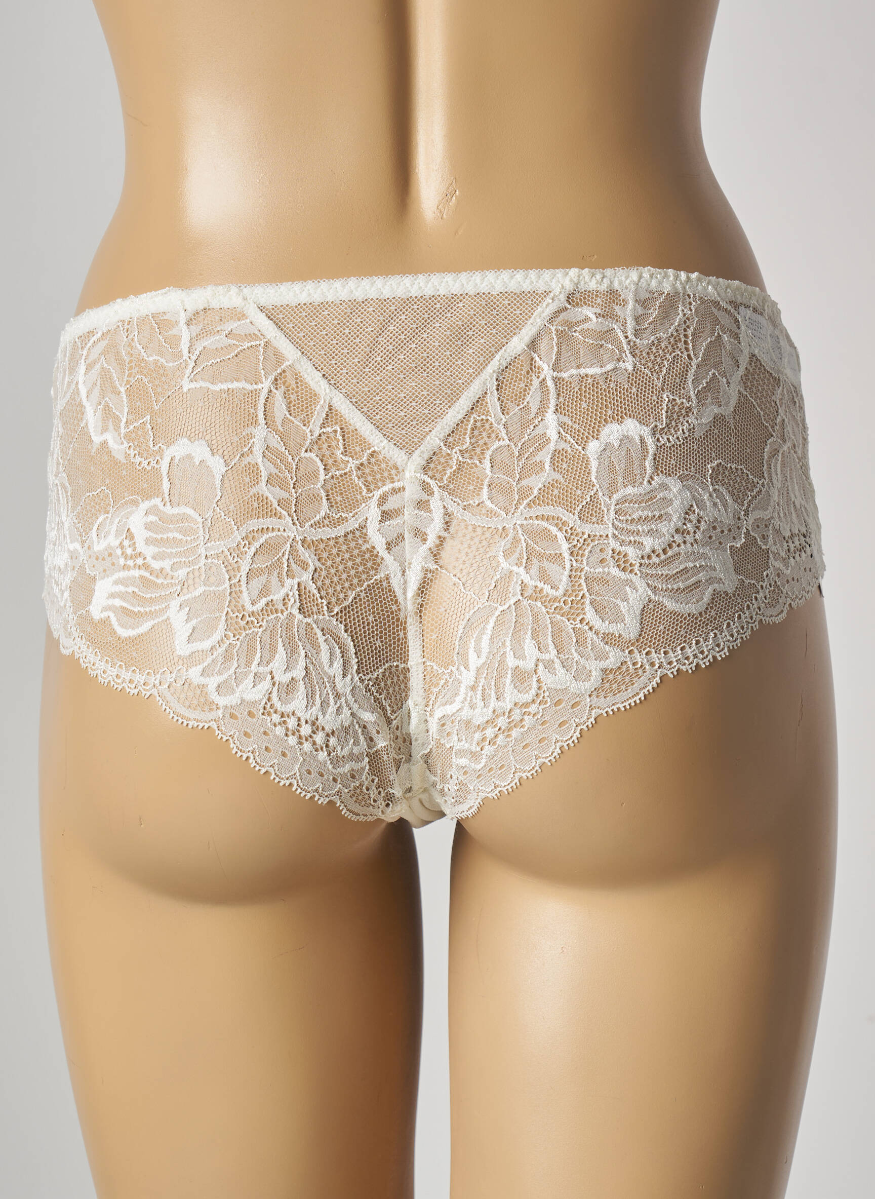 Simone Perele Shorties Femme couleur beige