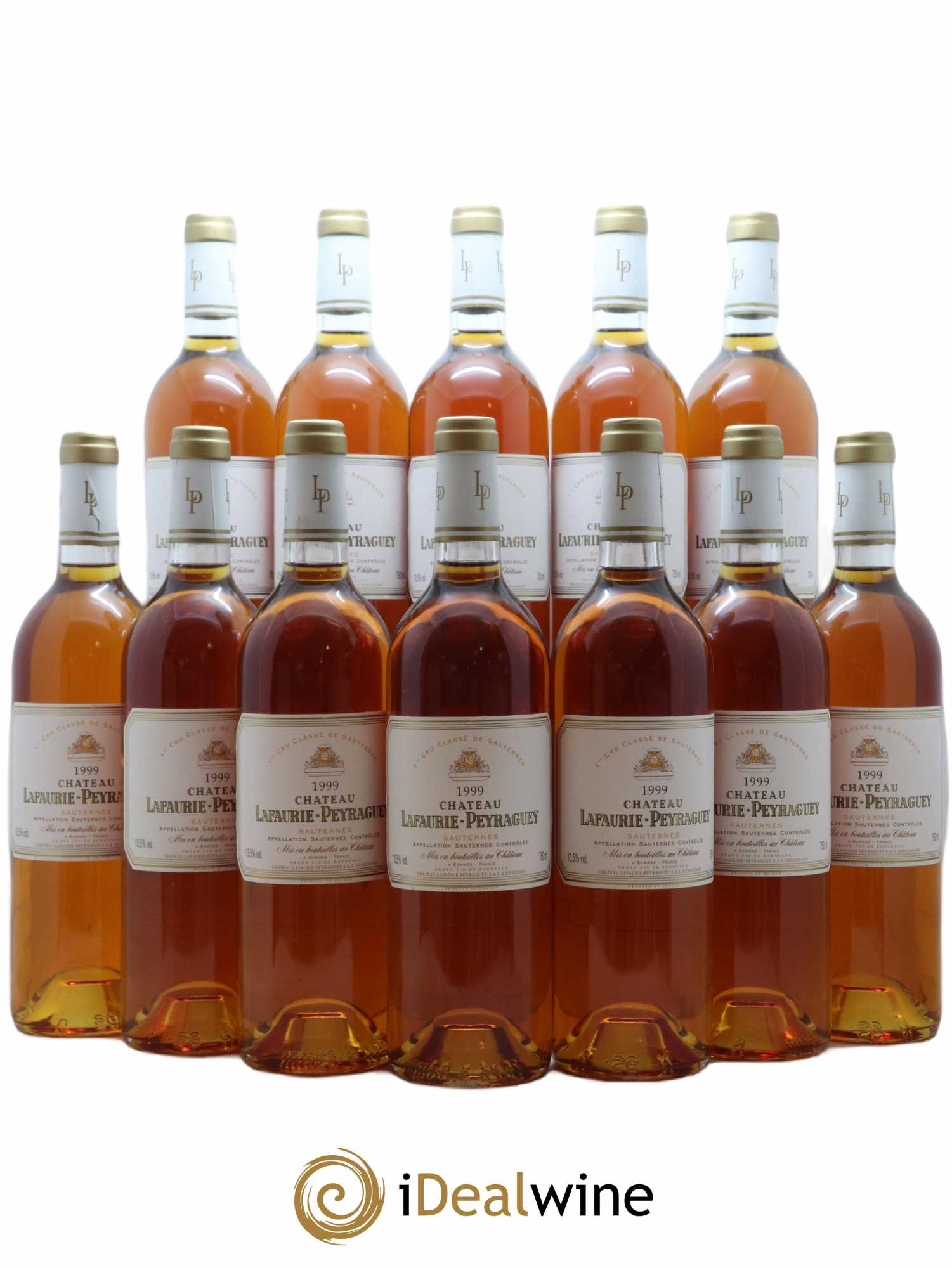 Château Lafaurie Peyraguey 1er Grand Cru Classé  1999 - Lot de 12 Bouteilles