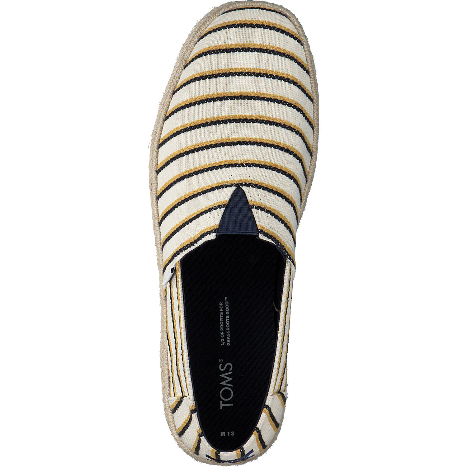 Toms Alp Rope 1001987, Slipper, Damen, beige grün