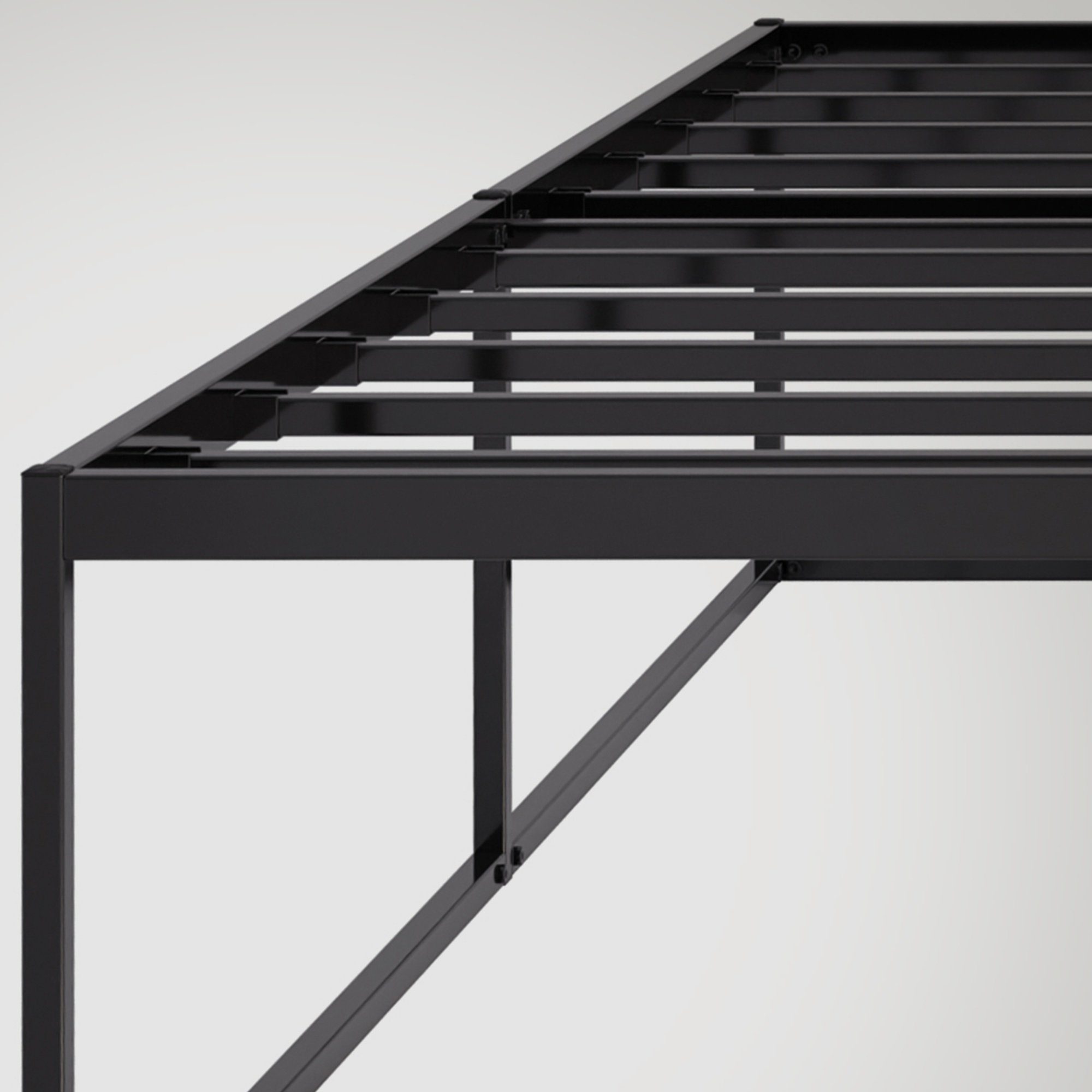 CLP Metallbett Scala, robustes Bettgestell mit Lattenrost & Stauraum