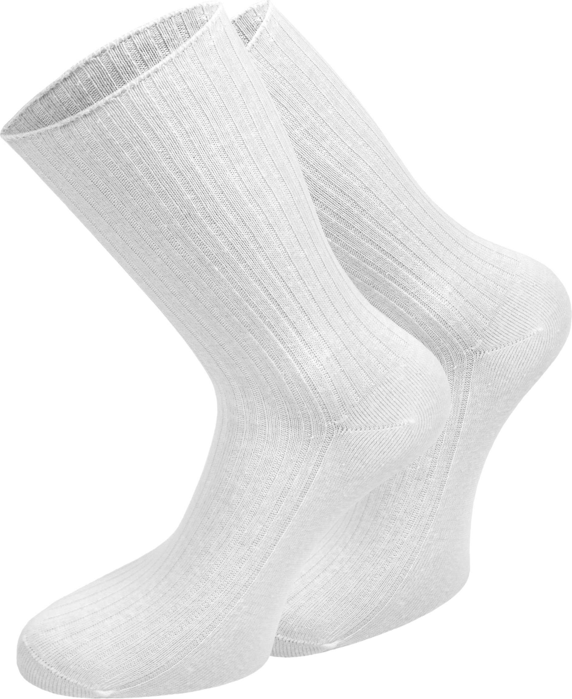 normani Diabetikersocken 10 Paar Arztsocken (10 Paar) ohne einschneidendes Bündchen, angenehmer Abschlussrand