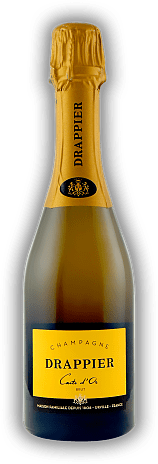 Drappier Carte d'Or Brut 0,375 Liter Drappier Carte d'Or Brut 0,375 Liter Champagner Drappier Carte d´Or Brut ist bei aller Frische eine sehr reiche Cuvée. 0,375	 Liter - Vol 12%