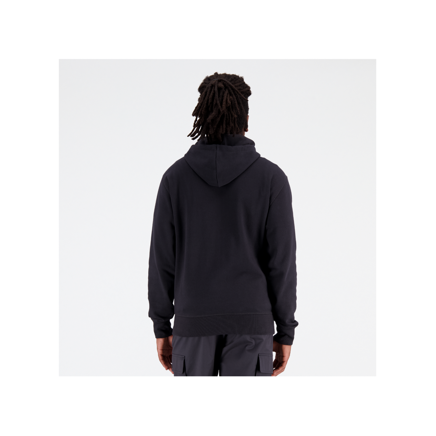 New Balance Essentials Stacked Jacke Schwarz F001